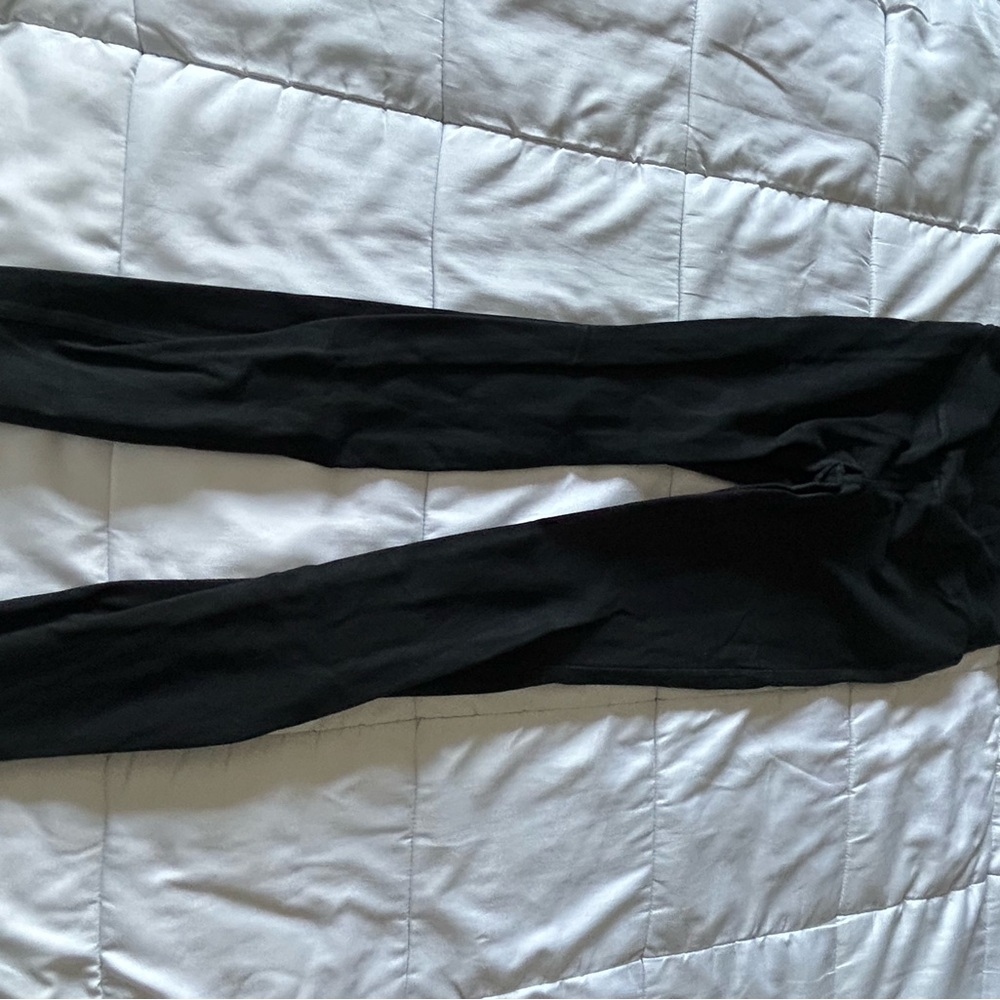 Thyme Maternity Black Leggings